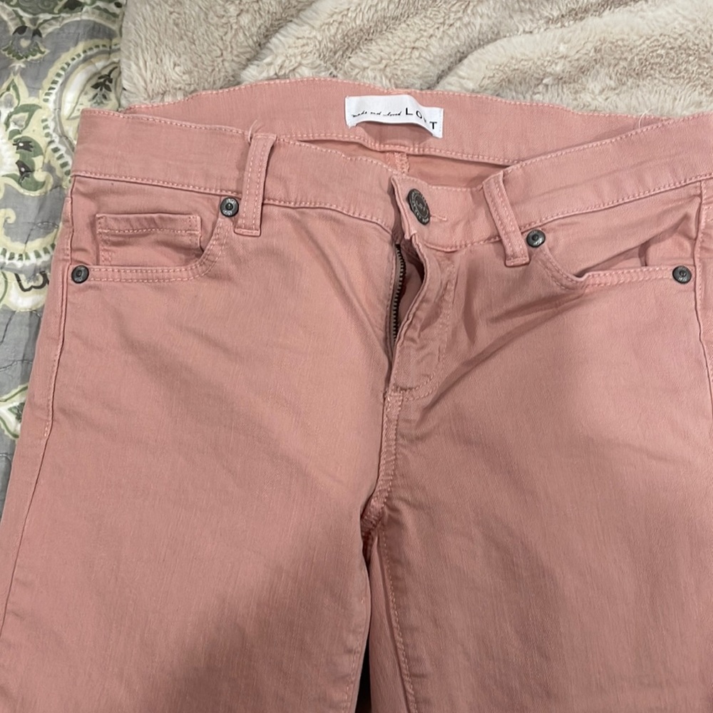 Loft Pink Jeans